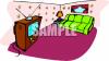 Living Room Clip Art Image