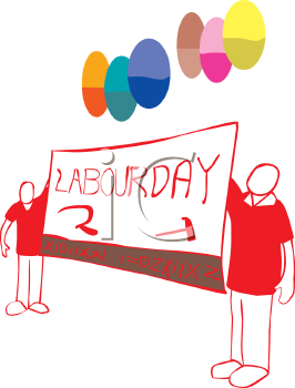 Labor Day Clip Art Image