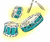 Drums Clip Art Image