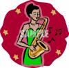 Musician Clip Art Image