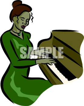 Musician Clip Art Image