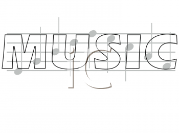 Music Notes Clip Art Image