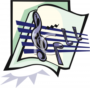 Music Notes Clip Art Image