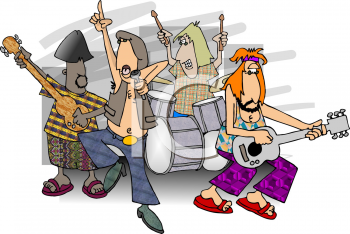 Rock And Roll Clip Art Image