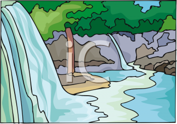 Landscape Clip Art Image