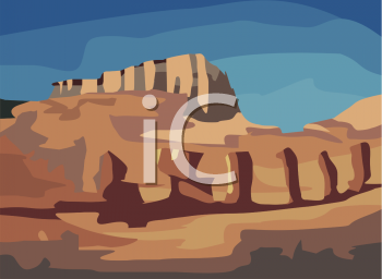 Landscape Clip Art Image