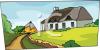Landscape Clip Art Image