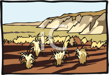 Landscape Clip Art Image