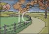 Landscape Clip Art Image