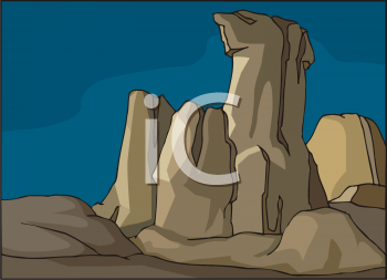 Landscape Clip Art Image