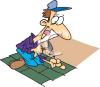 Construction Worker Clip Art Image