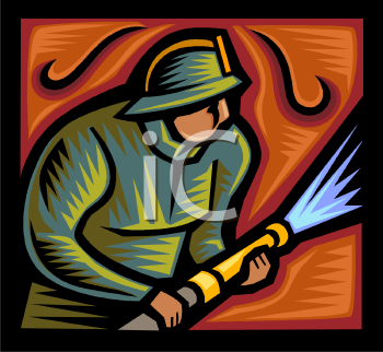 Fireman Clip Art Image
