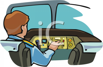 Pilot Clip Art Image