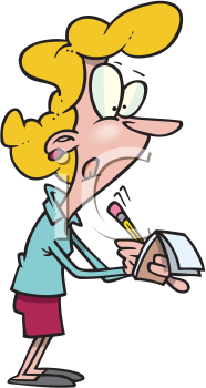 Secretary Clip Art Image