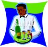 Waiter Clip Art Image