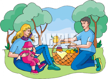 Picnic Clip Art Image