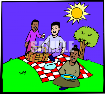 Picnic Clip Art Image
