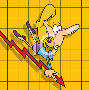 Recession Clip Art Image