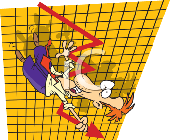 Recession Clip Art Image