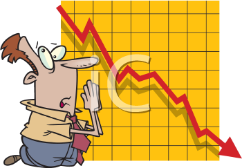 Recession Clip Art Image