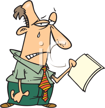 Recession Clip Art Image