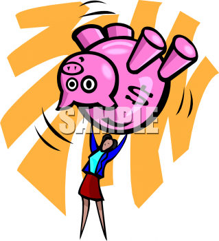 Recession Clip Art Image