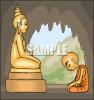 Buddhism Clip Art Image
