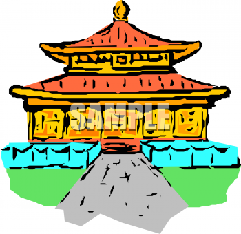 Buddhism Clip Art Image