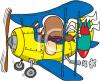 Airplane Clip Art Image