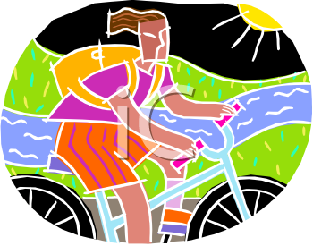 Bicycle Clip Art Image