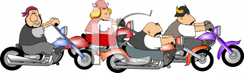 Motorcycle Clip Art Image