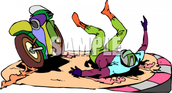 Motorcycle Clip Art Image