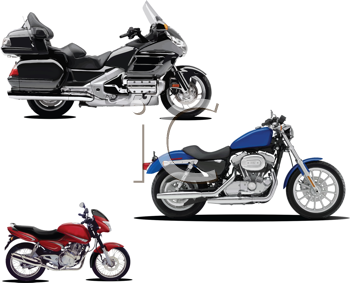 Motorcycle Clip Art Image