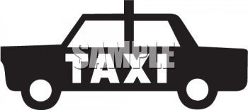 Taxi Clip Art Image
