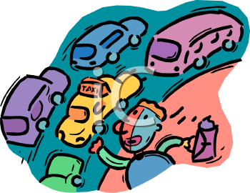 Taxi Clip Art Image