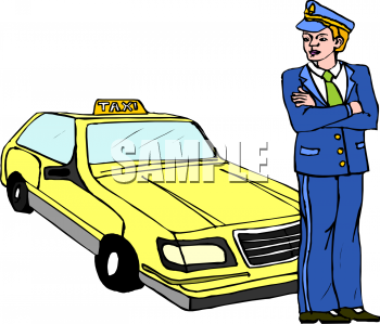 Taxi Clip Art Image